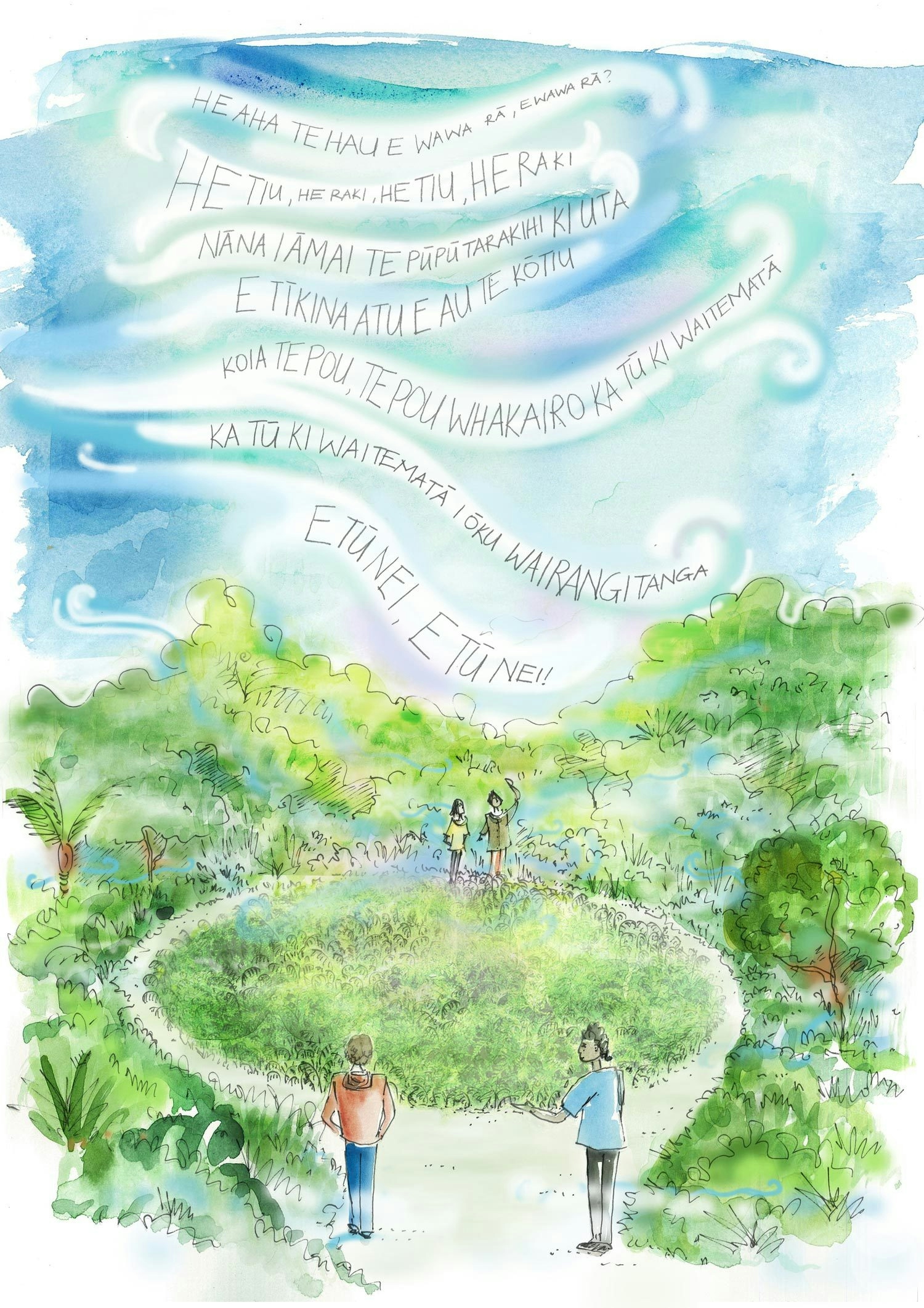 He Aha Te Hau sketch